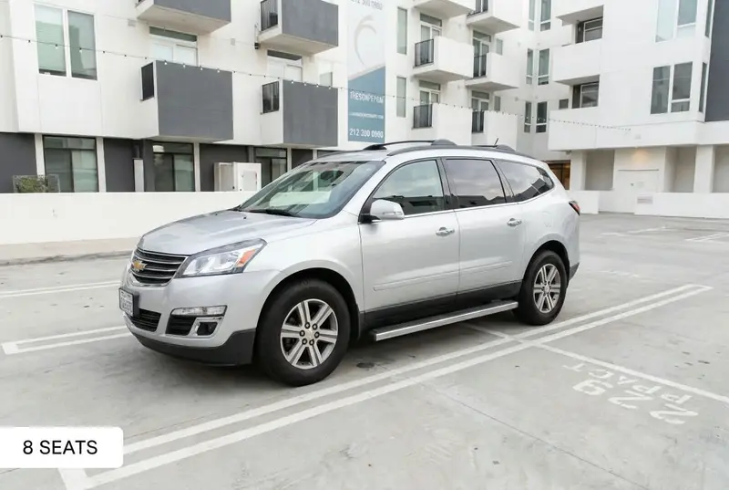 Chevrolet Traverse 8 seater (Minivan) available to rent in Los Angeles