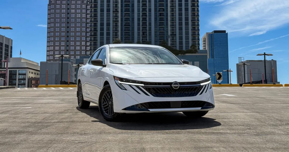 2026 Nissan Sentra, a rental car in Orlando