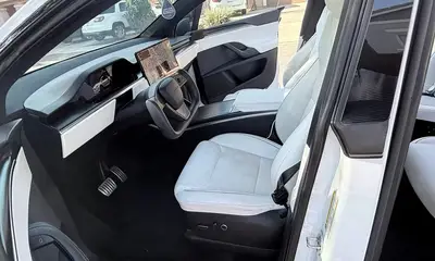 2022 Tesla Model X Plaid (White)