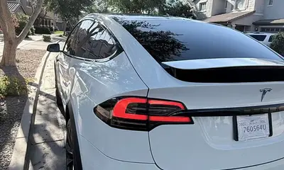 2022 Tesla Model X Plaid (White)