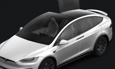 2022 Tesla Model X Plaid (White)