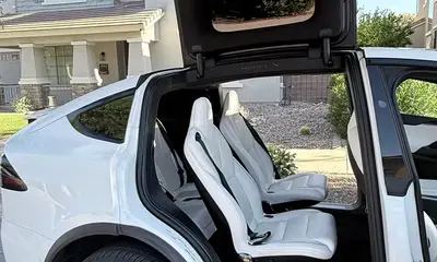 2022 Tesla Model X Plaid (White)