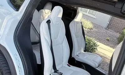2022 Tesla Model X Plaid (White)