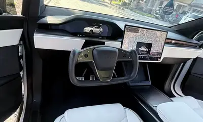 2022 Tesla Model X Plaid (White)