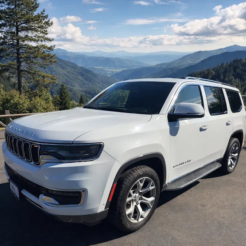 White 2022 Jeep Wagoneer available to rent in Escondido