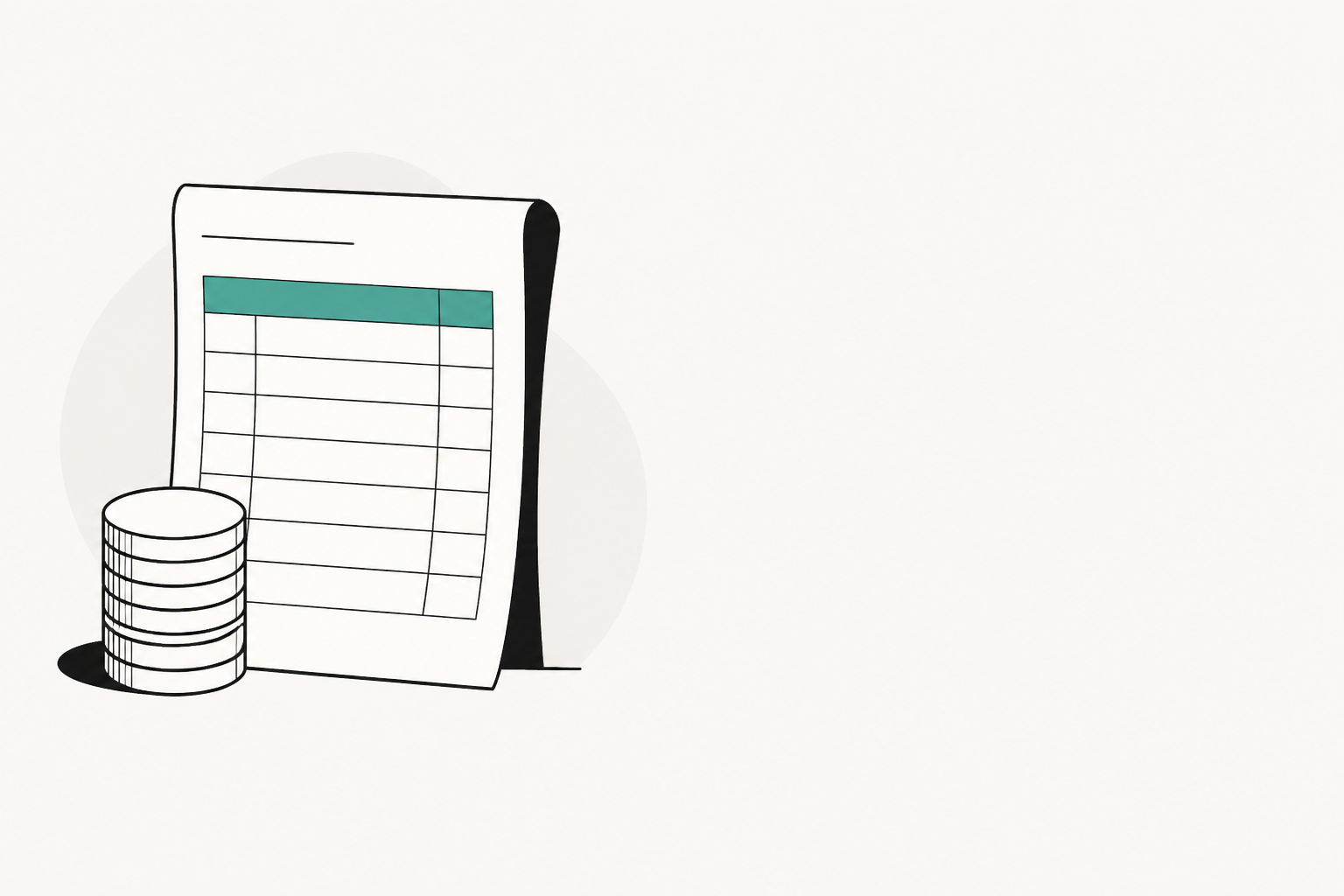 Flat teal and off-white editorial illustration of an independent car rental operation, with no text in the image, used as the header image for "Turo Host Account Deactivated or Suspended? Here’s What